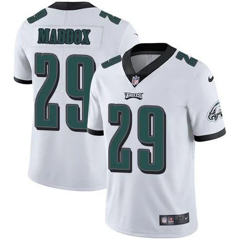 Men Philadelphia Eagles 29 Avonte Maddox Nike White Vapor Limited NFL Jersey